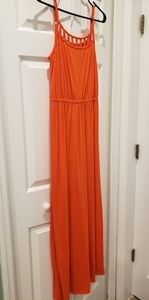 Mossimo Coral Maxi Dress Medium